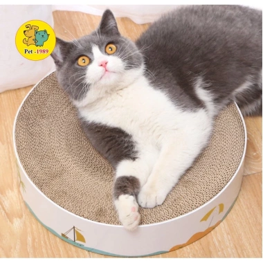 Bàn Cào Móng Tròn Pet-1.989 - Ổ Nằm Cho Mèo, Tròn Bền, Giá Khuyến Mãi 35.800 VNĐ 3