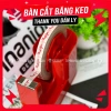 Bàn Cắt Băng Keo Nhỏ Gọn, Dao Cắt Dễ Dùng, Giá 60.000 - Dán Ly Thank You 3