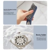 Bàn chải 2in1 đa năng nhà tắm – chà góc tường, chổi cọ dài, kèm kẹp gắp rác – 19.900₫ 5