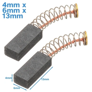 Bàn Chải Carbon 13mm x 6x4mm 2 Cái - Linh Kiện Thay Thế Động Cơ Điện EHES Giá Rẻ 4,780₫