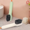 Bàn chải chà giày có ngăn xà phòng, treo tường tiện lợi, siêu sạch - chỉ 28.000₫ 3