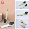 Bàn chải chà giày có ngăn xà phòng, treo tường tiện lợi, siêu sạch - chỉ 28.000₫ 7