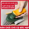 Bàn chải chà sàn cầm tay 4 trong 1 và cây gạt V - Vệ sinh nhà tắm, góc hẹp, cửa cổ, giá 16.000đ
