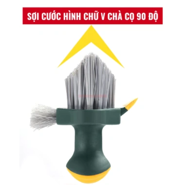 Bàn chải chà sàn cầm tay 4 trong 1 và cây gạt V - Vệ sinh nhà tắm, góc hẹp, cửa cổ, giá 16.000đ 4 Bàn chải chà sàn cầm tay 4 trong 1 và cây gạt V - Vệ sinh nhà tắm, góc hẹp, cửa cổ, giá 16.000đ 4