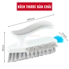 Bàn chải chà sàn cầm tay 4 trong 1 và cây gạt V - Vệ sinh nhà tắm, góc hẹp, cửa cổ, giá 16.000đ 9