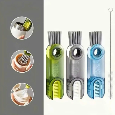 Bàn chải cọ cốc đa năng cho chén bình nước tiện lợi, sạch sẽ, chỉ 23.000₫