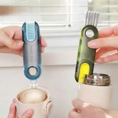 Bàn chải cọ cốc đa năng cho chén bình nước tiện lợi, sạch sẽ, chỉ 23.000₫