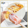 Bàn chải cốc cầm tay dài 4 trong 1 Silicon 360° đa chức năng, làm sạch nhanh 4