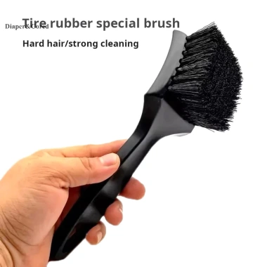 Bàn chải đa năng làm sạch Xe Lốp Bánh Xe - Phụ kiện ô tô YTH, chi tiết sạch nhanh