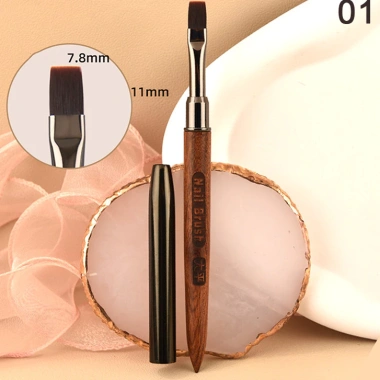 Bàn chải dán móng tay UV Gel mở rộng - công cụ bút vẽ, giá ưu đãi 57.309₫