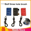 Bàn chải đánh bóng golf SPM lông mềm mại, mang theo, làm sạch rãnh bóng 67.444 VND