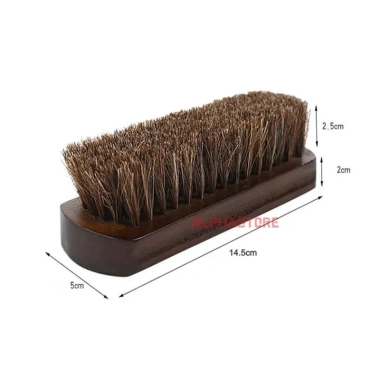 Bàn Chải Đánh Giày Lông Ngựa Mềm, Làm Sạch Da Hiệu Quả, Giá 69.000 đồng (Giá gốc 87.630)
