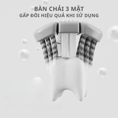 Bàn chải đánh răng 3 mặt Raoyi Oralgos Dubi - Bảo vệ nướu, giá chỉ 89.000₫