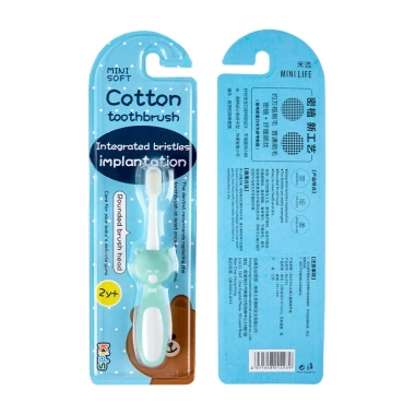 Bàn chải đánh răng bé lông mềm hình Gấu: Độ tuổi 2-10, giá ưu đãi 25.000₫ Uni Baby 8