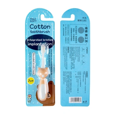 Bàn chải đánh răng bé lông mềm hình Gấu: Độ tuổi 2-10, giá ưu đãi 25.000₫ Uni Baby 10