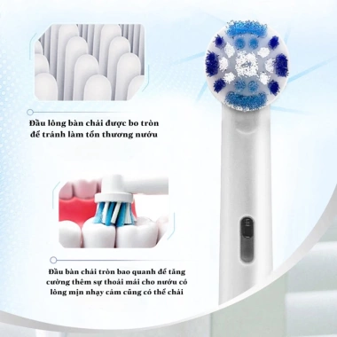 Bàn Chải Đánh Răng Điện Oral-B Vitality D12 D100 Chính Hãng Nhạy Cảm Giá 499.000 4 Bàn Chải Đánh Răng Điện Oral-B Vitality D12 D100 Chính Hãng Nhạy Cảm Giá 499.000 4
