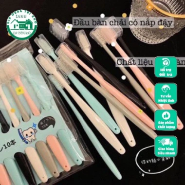 Bàn Chải Đánh Răng Dùng 1 Lần Set 10 Chiếc Tiện Lợi FREESHIP Giá 17.999₫ 3