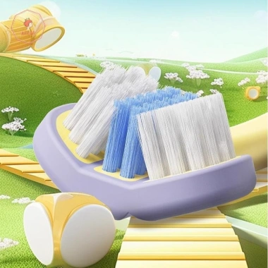 Bàn chải đánh răng kháng khuẩn AACAR lông mềm ba mặt cho trẻ 3-12 tuổi - Giá 36.784₫ 3