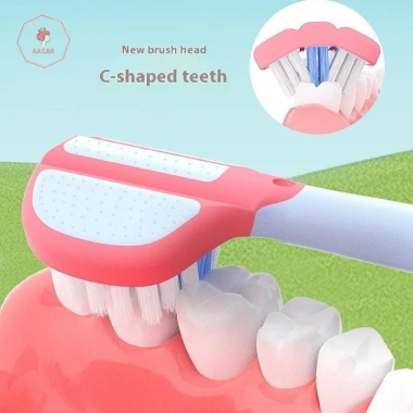 Bàn chải đánh răng kháng khuẩn AACAR lông mềm ba mặt cho trẻ 3-12 tuổi - Giá 36.784₫ 7