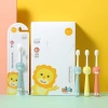 Bàn chải đánh răng lông mềm hình sư tử dễ thương cho bé 2-5 tuổi Uni Baby giảm còn 25.000 8