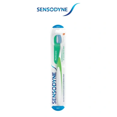 Bàn chải đánh răng Sensodyne Multicare Soft lông mềm - Làm sạch toàn diện, bảo vệ nướu - 34.650₫