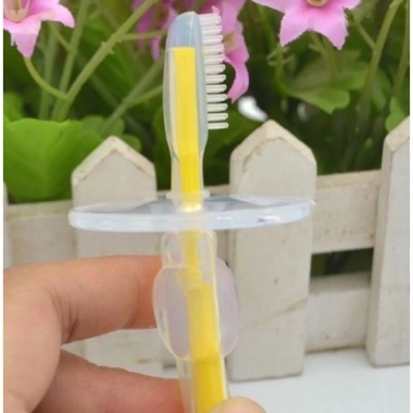 Bàn chải đánh răng silicon an toàn cho bé mềm, không gây kích ứng, 20.000đ 3