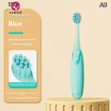 Bàn chải đánh răng Springevenstar cho trẻ 0-12 tháng, mềm, kháng khuẩn, làm sạch hiệu quả - Giá ưu đãi 45.980 VND 10
