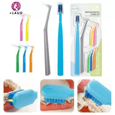 Bàn chải đánh răng Springevenstar L, lông mềm, liên tục đẩy - Giá 71.940₫