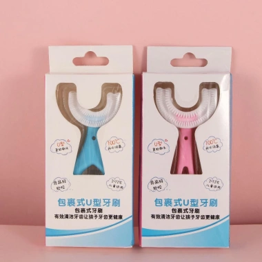 Bàn chải đánh răng U WEETW Silicone cho bé 2-12 tuổi – Tay cầm tiện lợi, giá ưu đãi 39.600đ 9