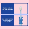 Bàn chải đánh răng Wetee cho bé từ 1 tuổi hình thỏ xinh xắn, lông mềm siêu nhẹ 5