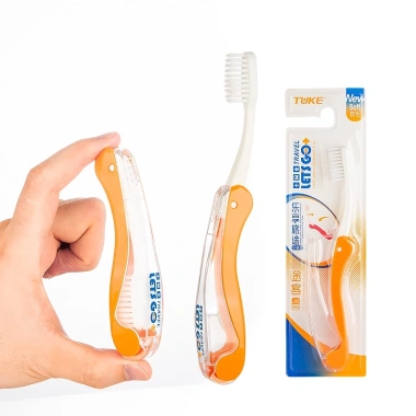 Bàn chải đánh răng YUNCHI lông mềm, lỗ thoát nước, gấp gọn, giảm giá 60k 7