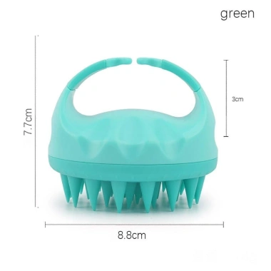 Bàn Chải Dầu Gội Silicon Đa Năng - Massage Da Đầu, Bền Di Động, Giá 48.046₫ 10