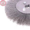 Bàn chải dây thép N2HAO 0,15mm 100‑150mm bánh xe máy mài, đánh bóng rỉ sét - 90.090₫ 4
