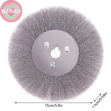 Bàn chải dây thép N2HAO 0,15mm 100‑150mm bánh xe máy mài, đánh bóng rỉ sét - 90.090₫ 12 Bàn chải dây thép N2HAO 0,15mm 100‑150mm bánh xe máy mài, đánh bóng rỉ sét - 90.090₫ 12