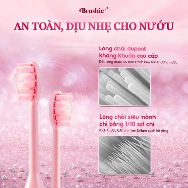 Bàn chải điện Brushie Ultra 8/3 - Quà tặng ý nghĩa, giá ưu đãi 1.120.000 (giá gốc 928k) LIS 3