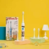 Bàn chải điện cho bé Fungus DY-332 sóng âm, chống nước IPX7, tặng 3 đầu, giảm giá 180k 3