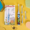 Bàn chải điện cho bé Fungus DY-332 sóng âm, chống nước IPX7, tặng 3 đầu, giảm giá 180k 6
