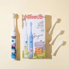 Bàn chải điện cho bé Fungus DY-332 sóng âm, chống nước IPX7, tặng 3 đầu, giảm giá 180k 10