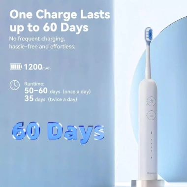 Bàn chải điện GOKOCO sóng âm, chống nước IPX7 - Giá chỉ 339.000đ, giảm mạnh