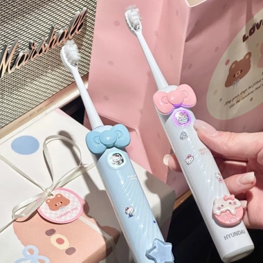 Bàn chải điện Hello Kitty rung 2 tốc độ Quà sinh nhật, quà tặng 520, giảm 605.350₫