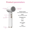 Bàn chải điện làm sạch da mặt, tẩy tế bào chết Sonic 360 IPX6 - LED, 3 chế độ nóng lạnh, massage, giá 605.220 VND 4
