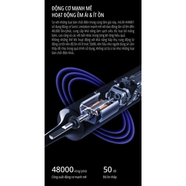 Bàn chải điện miLife AHM01 tích hợp máy rửa mặt - Giá chỉ 570.000₫, giảm tới 21% 8