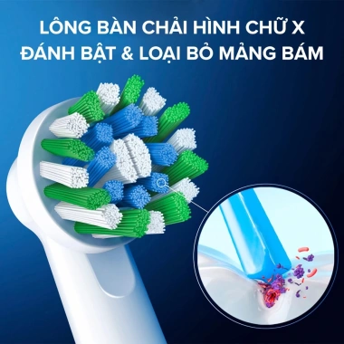 Bàn chải điện Oral‑B Vitality Deep Clean D12.513 - Chính hãng, giảm giá 899k, làm sạch sâu, bảo vệ nướu 3