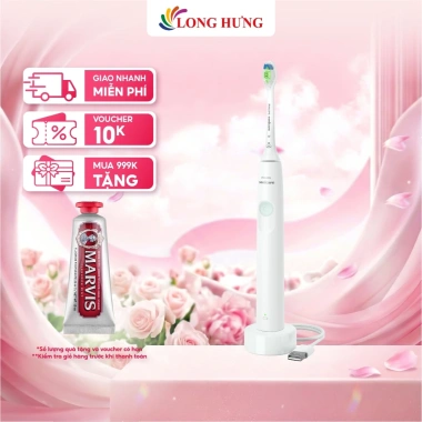 Bàn chải điện Philips Sonicare 1.100 hàng chính hãng giảm 23% chỉ 1.299.000 VND