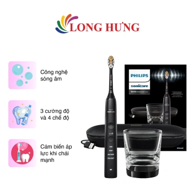 Bàn chải điện Philips Sonicare DiamondClean 9.000 HX9.914 - Chính hãng, Giá ưu đãi 6.29 triệu 2