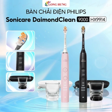Bàn chải điện Philips Sonicare DiamondClean 9.000 HX9.914 - Chính hãng, Giá ưu đãi 6.29 triệu 3