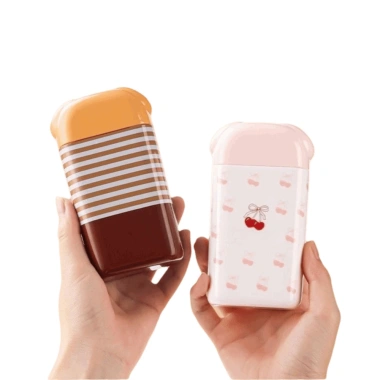 Bàn Chải Du Lịch DITIPOO 2 trong 1 Gập Lại, Hộp Mini Bảo Quản Kem, Mang Cắm Trại