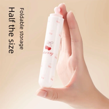 Bàn Chải Du Lịch DITIPOO 2 trong 1 Gập Lại, Hộp Mini Bảo Quản Kem, Mang Cắm Trại