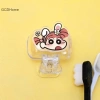 Bàn chải du lịch GCDHome Pod bảo vệ kẹp nhựa di động, cho gia đình 6