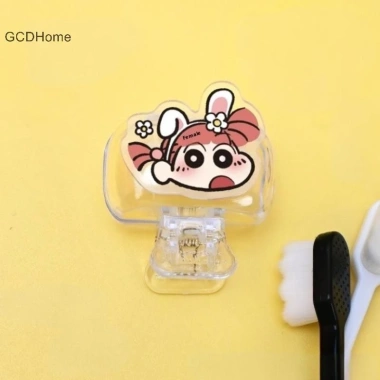 Bàn chải du lịch GCDHome Pod bảo vệ kẹp nhựa di động, cho gia đình 6